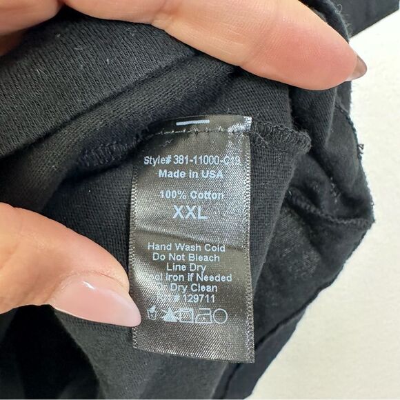 Jenni Kayne Cotton Slim Tee in Black Size XXL - Picture 6 of 8